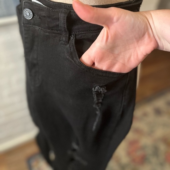 Kancan Black Distressed Skinny Jeans - Picture 8 of 16